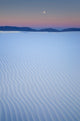 Full Moon Over White Sands National Monument Poster Print by Alan Majchrowicz
