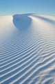 Ripple Patterns in Gypsum Sand Dunes Poster Print by Alan Majchrowicz