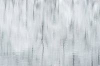 Snow-covered trees reflected in Green Lake, Green Lakes State Park, poster print by Chris Murray.