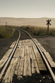 Washington State Palouse Railroad Tracks Poster Print by George Theodore