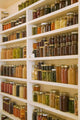Pantry of Preserved Fruits and Vegetables Poster Print by Janet Horton