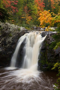 Little Manitou Falls Black River Poster Print by Jaynes Gallery