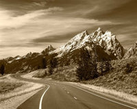 Teton Range Poster Print featuring Grand Teton National Park by Adam Jones