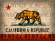 California State Flag License Plate Art Poster Print by Design Turnpike