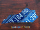 Kentucky License Plate Map Poster Print by Design Turnpike