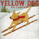Yellow Dog Ski Co Poster Print by Ryan Fowler, colorful skiing artwork.