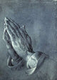 Praying Hands Poster Print by Albrecht Durer showcasing detailed craftsmanship.