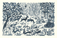 Forest Life II Poster Print by Miranda Thomas showcasing serene forest scenery.