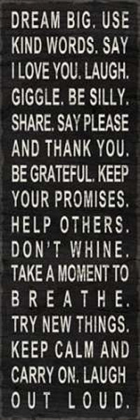 Dream Big - Use Kind Words Poster Print by Sd Graphics Studio, motivational wall art