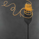 Spaghetti Pasta around the Fork Poster Print by Atelier B Art Studio
