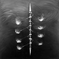 Rowing Boat Race Poster Print by Atelier B Art Studio