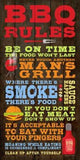 BBQ Rules Poster Print by Stephanie Marrott - 10x20