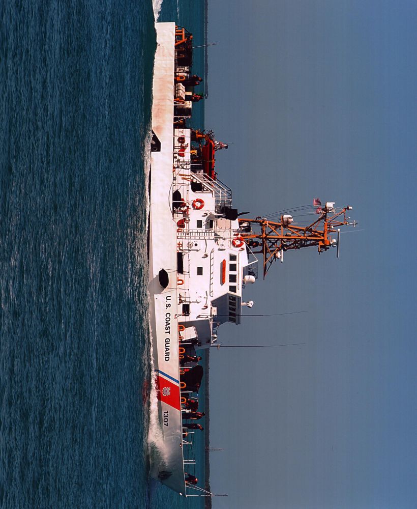 U.S. Coast Guard Ship Photo Print showcasing maritime beauty.