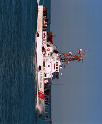 U.S. Coast Guard Ship Photo Print showcasing maritime beauty.