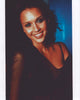 Jessica Alba smiling in a sheer top photo print