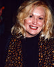 Cathy Moriarty close-up photo print featuring black and gold scarf