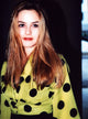Alice Silverstone Green Polka Dot Top Photo Print