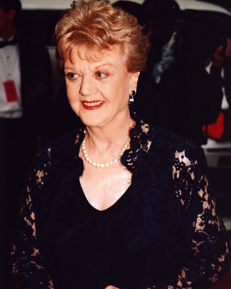 Angela Lansbury in Black and Lace Photo Print
