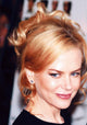 Closeup photo print of Nicole Kidman in a black top