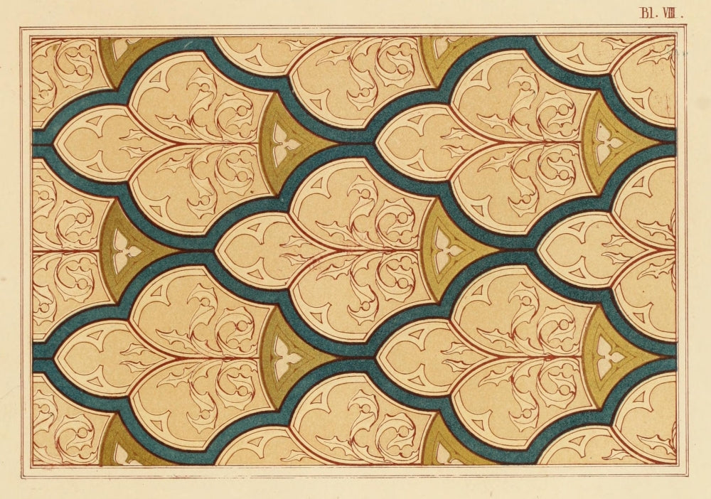 Ornamental Designs Poster Print by Fr. Moises, intricate patterns, historical art