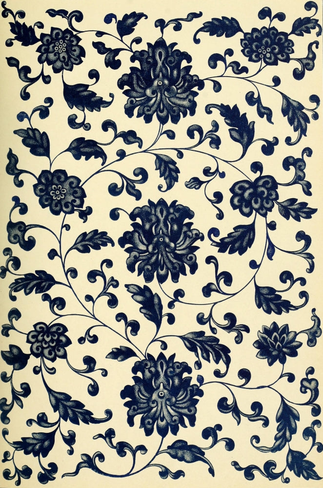 Examples of Chinese Ornament 1867 Poster Print showcasing intricate designs.