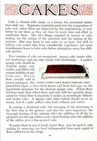 The Whys of Cooking 1919 Tray Bake Poster Print showcasing vintage culinary art.
