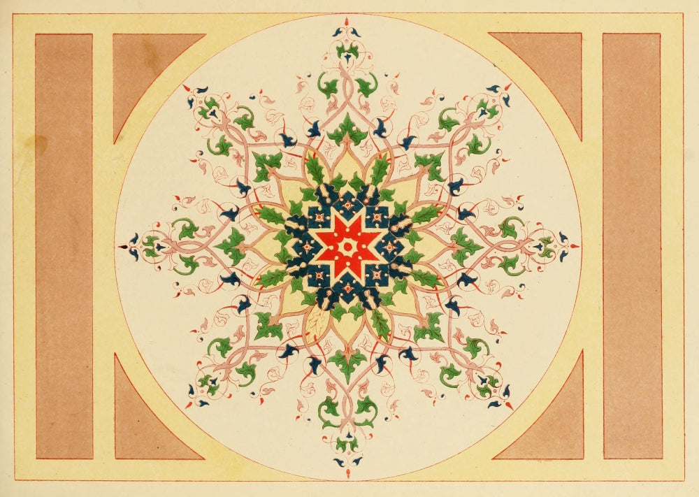 Ornamental Designs Poster Print by Fr. Moises, 1861-30 on premium paper.