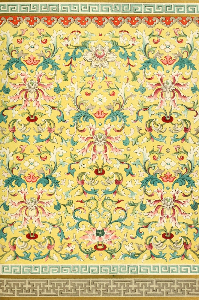 Examples of Chinese Ornament 1867-68 art print showcasing intricate designs.