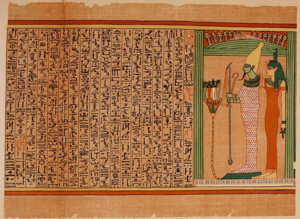 The Papyrus of Ani 1913 Poster Print - Ancient Egyptian Artwork