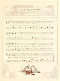 Good King Wenceslas Traditional Christmas Carols Poster Print