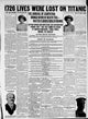 Devils Lake Weekly World Newspaper Poster Print featuring the Titanic tragedy from April 26, 1912.