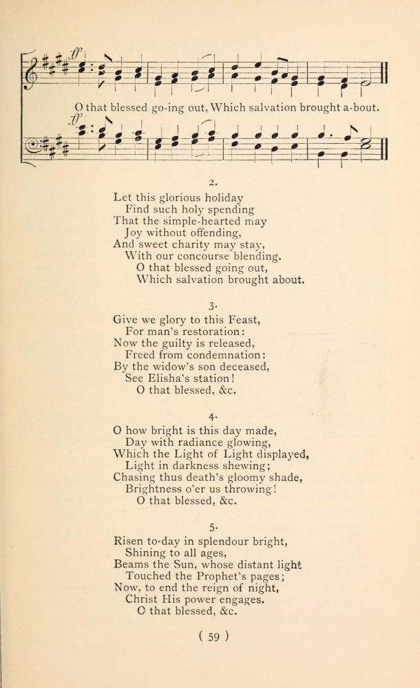Christmas Day 2 Christmas Carols New & Old Poster Print