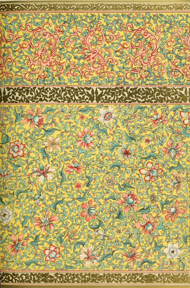 Examples of Chinese Ornament Poster Print showcasing intricate designs