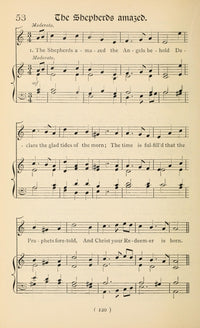 Shepherds Amazed 1 Christmas Carols New & Old Poster Print