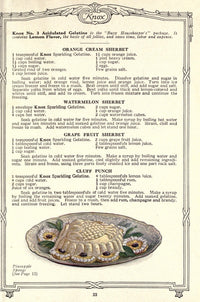 Dainty Deserts for Dainty People c.1915 Pineapple Sponge Poster Print