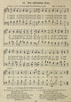 Christmas Tree Gems of Christmas Song 1910 Poster Print featuring festive decorations.