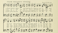 From Heaven's Sphere Martin Luther Christmas in Song Poster Print