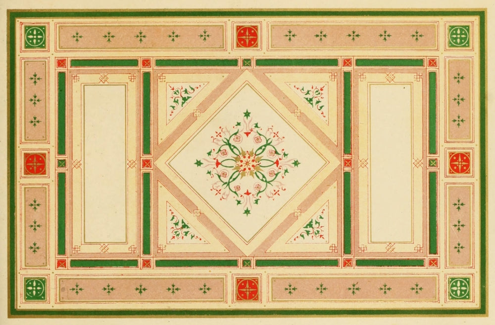 Ornamental designs fine art print by Fr. Moises showcasing intricate patterns.