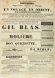 French Newspaper Page Journal Sans Abonnés 1832 Poster Print showcasing vintage articles