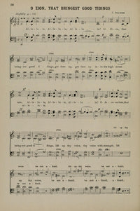 O Zion, That Bringest Good Tidings Christmas Hymn Poster Print
