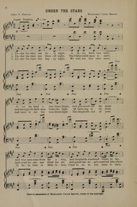 Under the Stars 1 Christmas Carols & Hymns Poster Print (1910)
