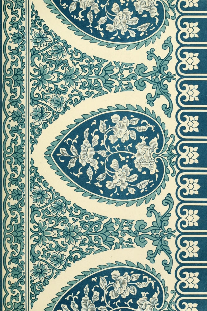 Examples of Chinese Ornament Poster Print showcasing intricate designs from 1867.
