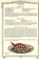 Dainty Deserts for Dainty People c.1915 Poster Print featuring corned tongue in aspic.