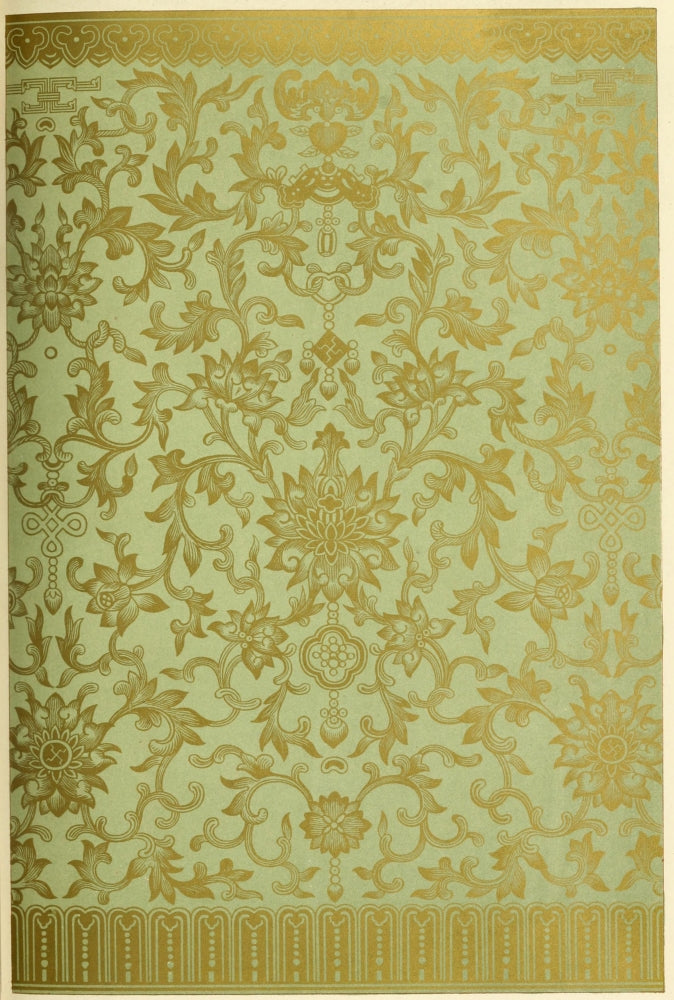 Examples of Chinese Ornament Poster Print showcasing intricate designs