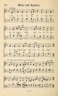 Dives & Lazarus 1 Christmas Carols New & Old Poster Print