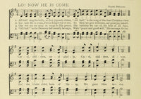 Lo! Now He is Come Christmas in Song & Story Poster Print