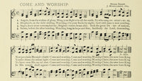 Come and Worship Christmas in Song Poster Print