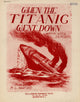 When the Titanic Went Down 1912 Poster Print - Historical Artwork