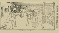 Allman Wreck & Sinking of the Titanic 1912 Poster Print