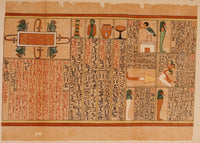 The Papyrus of Ani 1913 Poster Print showcasing ancient Egyptian art.
